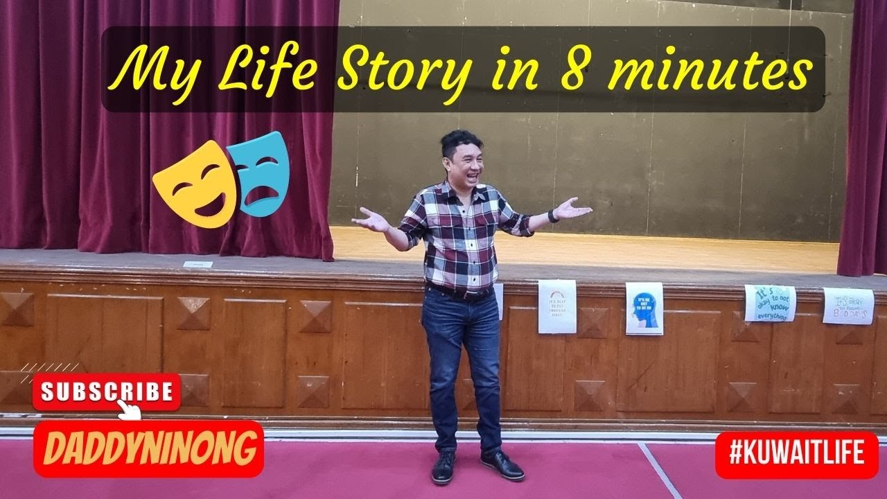 My Life Story - Toastmasters Ice Breaker Speech Entitled 'Is Age Just A Number?' @daddyninong