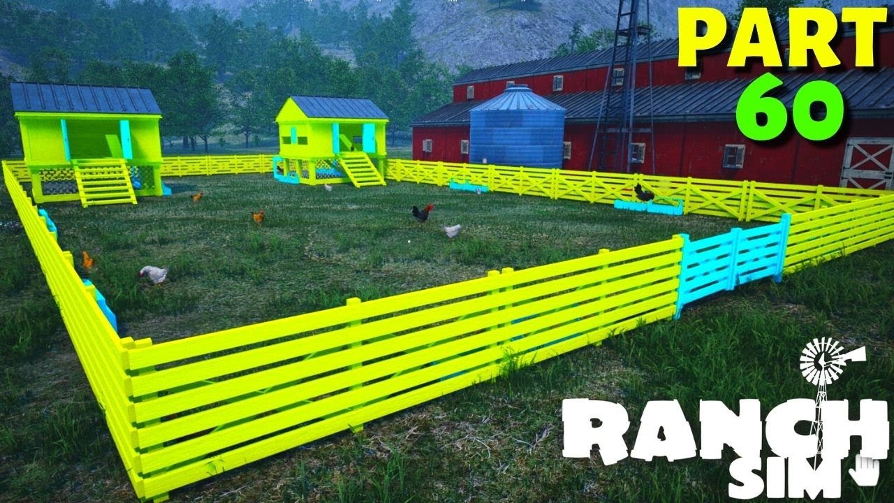 Our New Colour Full Chicken Coop - Ranch Simulator - PART 60 (HINDI) 2021