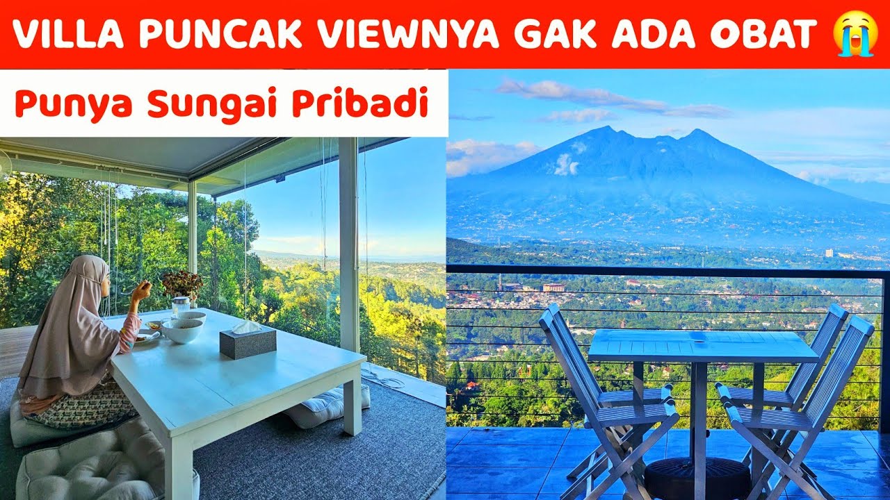 VILLA PUNCAK TERBARU‼️ TIPE MOUNTAIN VIEW CLIFF ROOM | The Pine Forest Villas #villapuncak