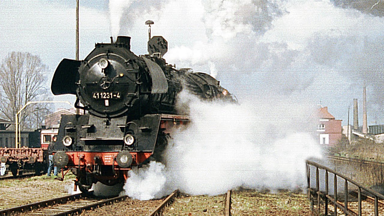 Ein Highlight - Kesselzug mit 41 1231  Sta&szlig;furt - Magdeburg