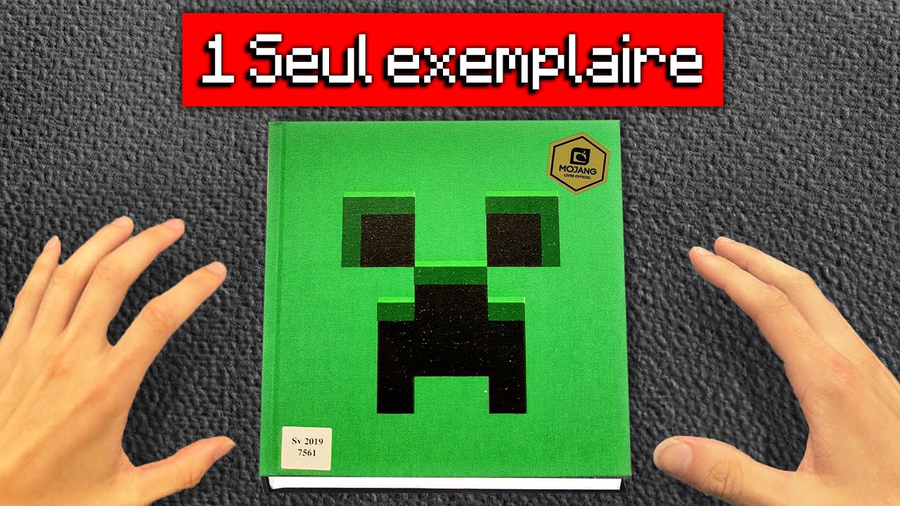 Le livre Minecraft Officiel dont personne n’a entendu parler…