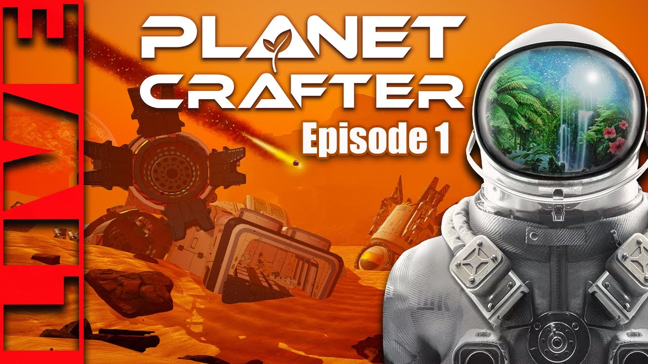 Lets Terraform An ENTIRE PLANET In The Planet Crafter |  LIVE STREAM | pringles domain