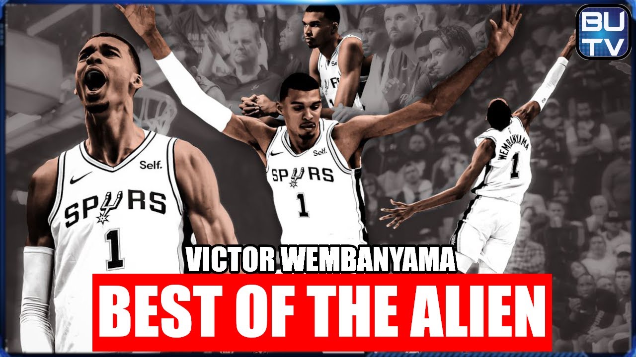 Kobe Fan Reacts to Victor Wembanyama Top 40 PLAYS Of His Rookie Season 👽