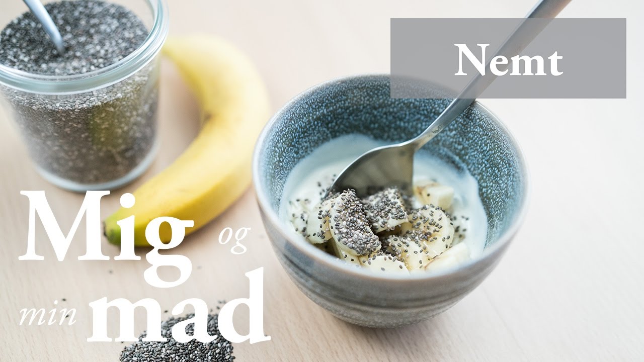 Overnight oats - skøn havregrød med banan | Stonemuse
