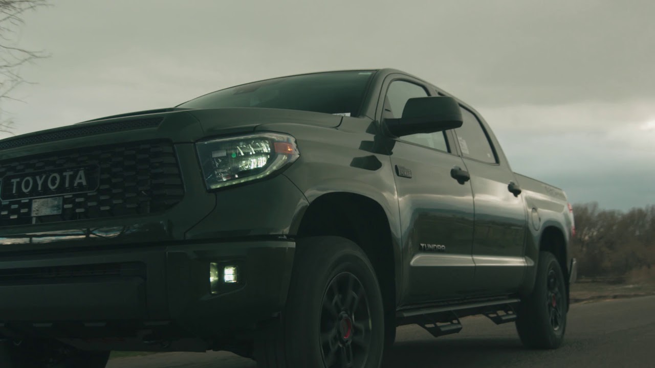 The All-New Army Green Toyota Tundra