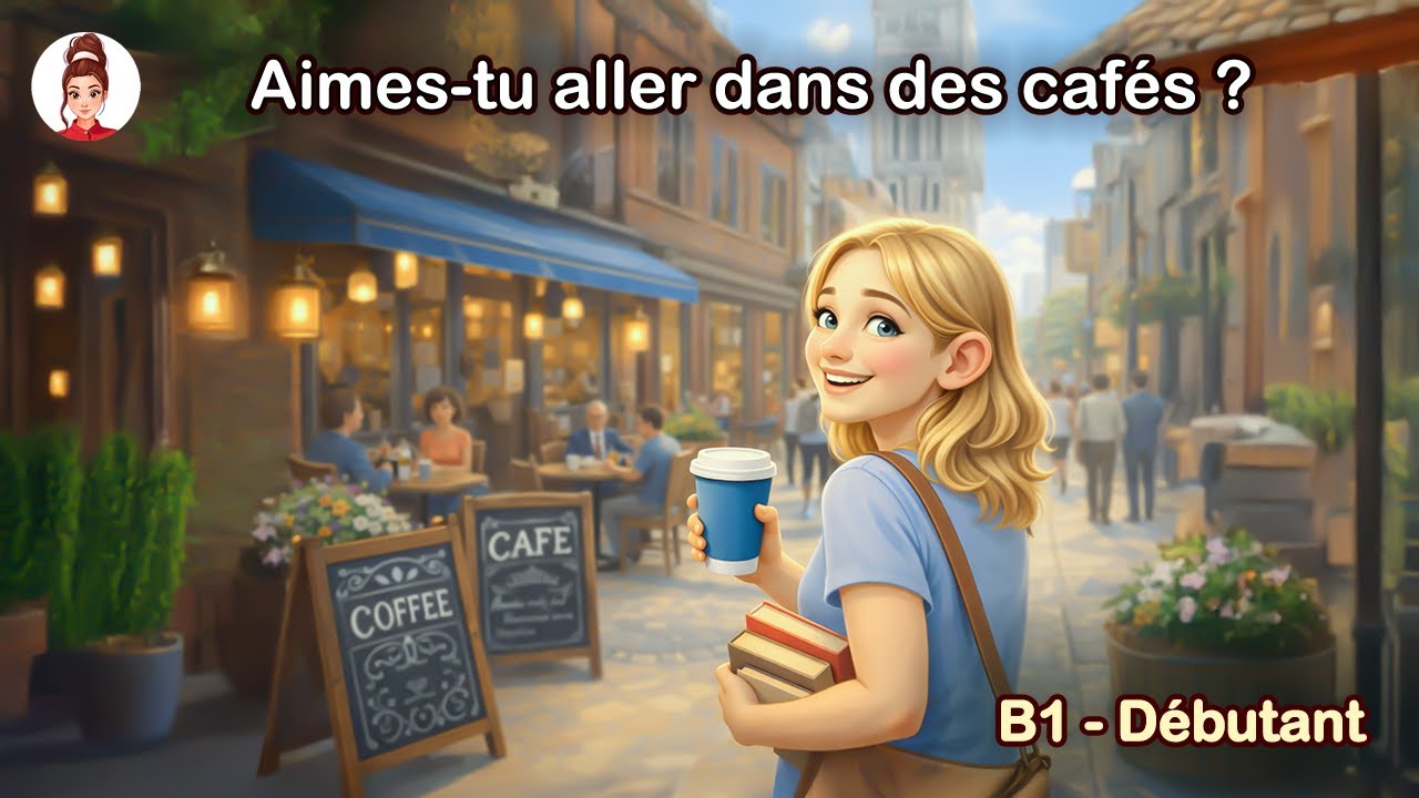 🇫🇷 Shadowing · Parler des Cafés – Français B1