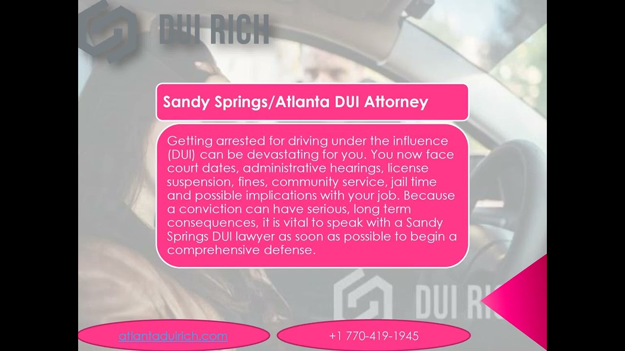 Atlanta DUI Lawyer