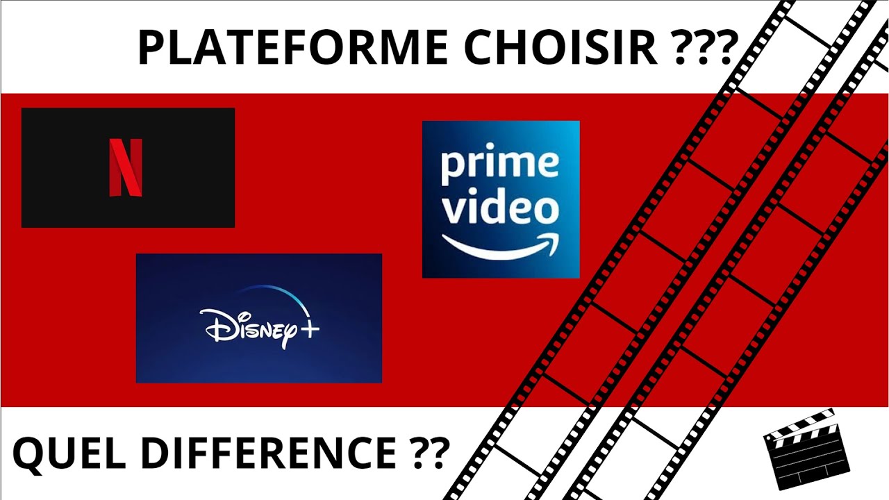 QUE CHOISIR ENTRE NETFLIX, DISNEY PLUS ET AMAZON ?