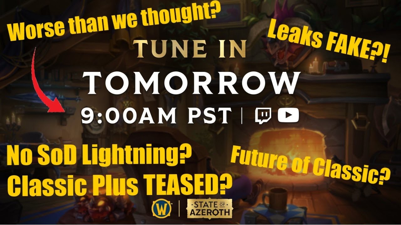 Classic PLUS is Coming. Sooner than you think... (State of Azeroth Reaction)