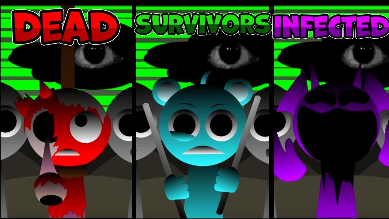 Incredibox Paranormal Sprunki SURVIVORS Versions Vs INFECTED Versions Vs Dead Versions