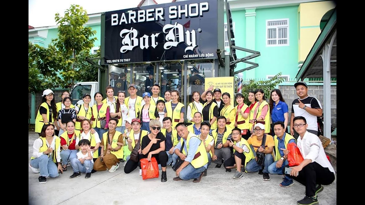 XE CẮT TÓC LƯU ĐỘNG Xã Phú Túc, Định Quán,Đồng Nai. CLB ÁNH SÁNG TỪ BI & BARDY BARBERSHOP
