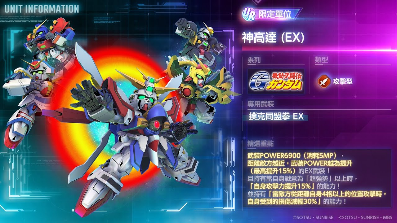 ［無課］滿特 神/神威/ゴッド/God/Burning 過180522「高達武鬥會」大師聯盟「SEASON 8」 SD高達G世代永恆 SD Gundam G Generation ETERNAL 鋼彈