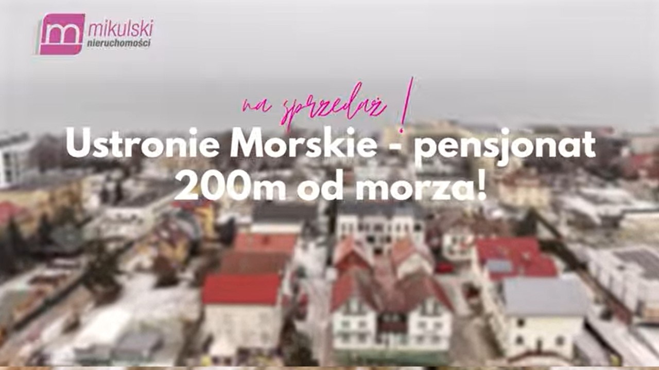 Ustronie Morskie - pensjonat zaledwie 200m od morza!
