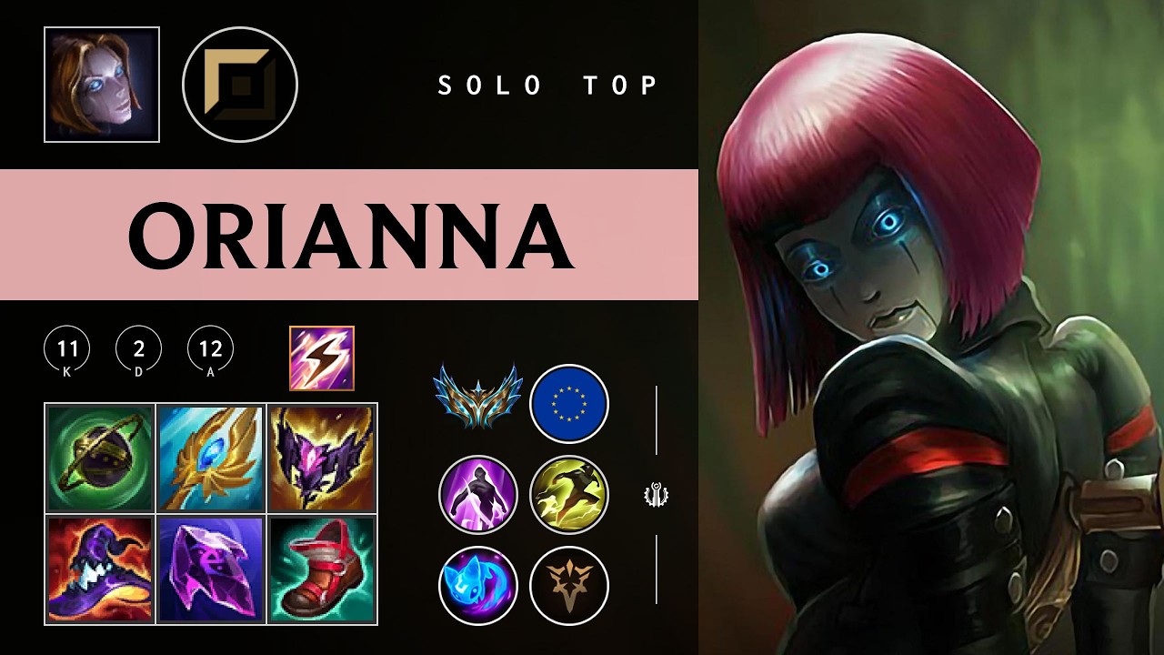 Orianna Top vs Warwick - EUW Challenger Patch 26.03