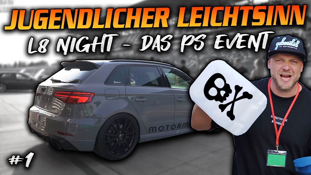 Brutaler 800PS Audi RS3 von BMW 140i vernichtet 🫣 Volles Risiko am Lausitzring @L8 - Night Motorsport​