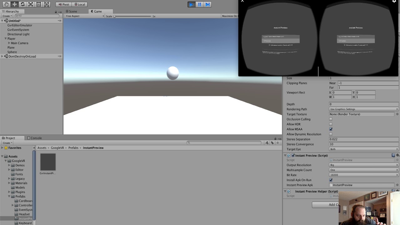 Intro to Google Daydream VR Development