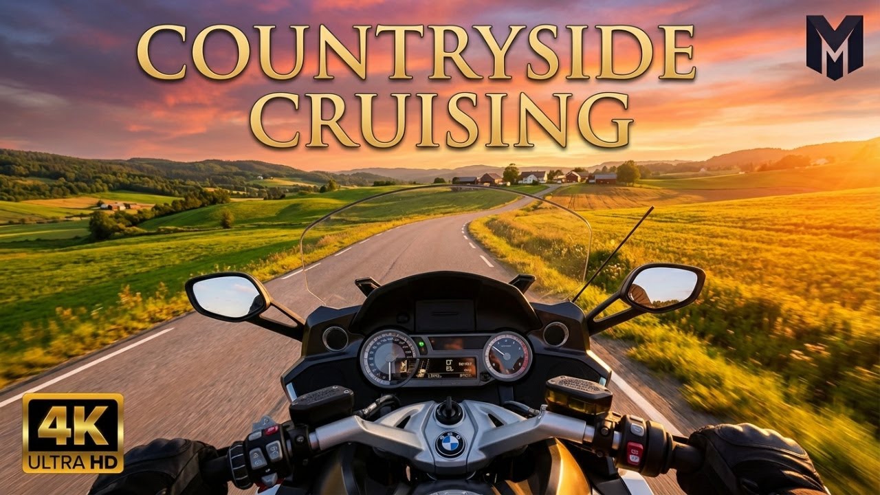 Countryside Cruising Hvittingfoss  On A 2024 K1600 GTL