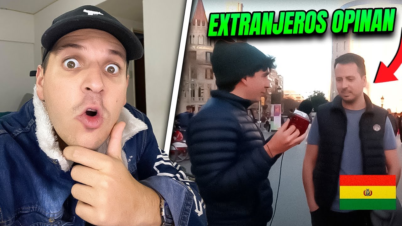 REACCION - ¿QUE SABEN LOS EUROPEOS DE BOLIVIA? 😱 ¿CONOCEN algo? 🤔