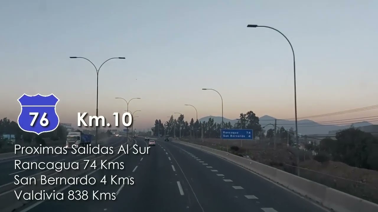 Chile Via Panamericana : Ruta Santiago a Valdivia