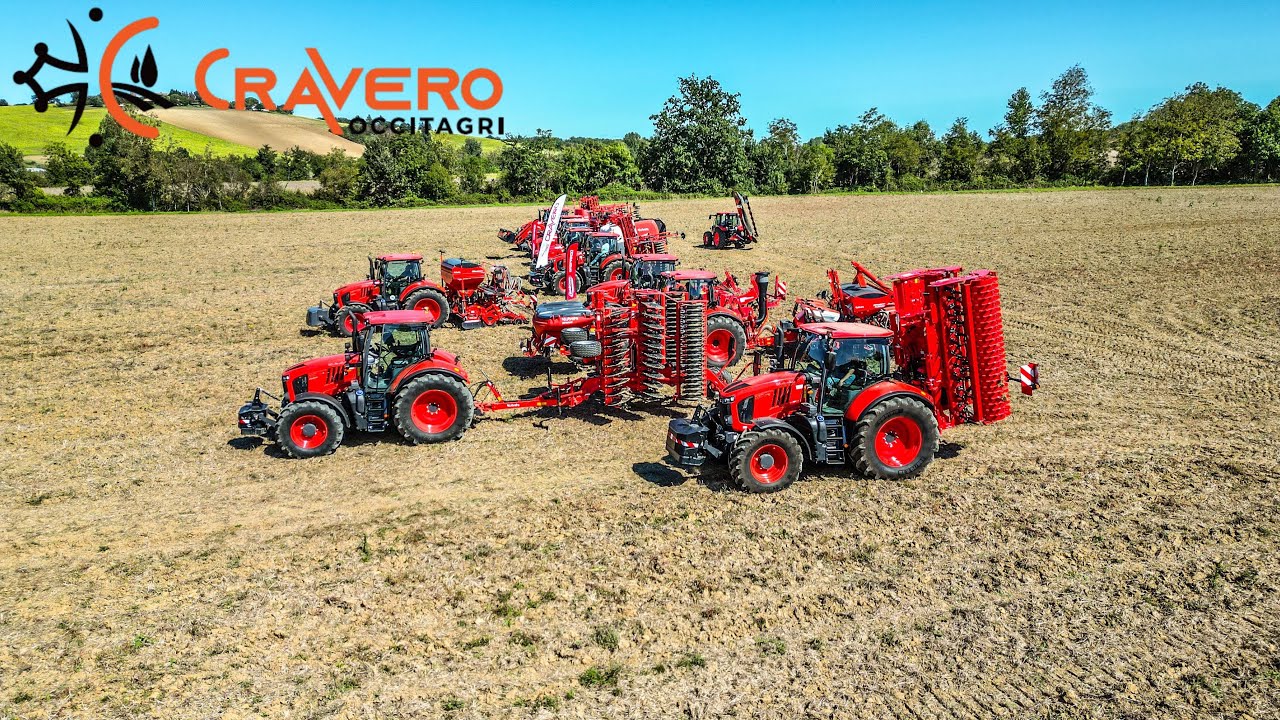 Démo Cravero : Kubota Kverneland Gaspardo Maschio 🟠🔴
