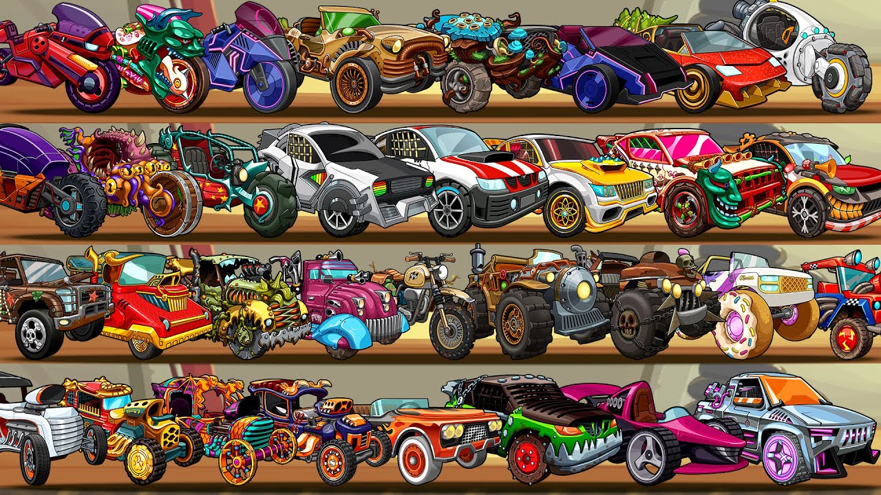 ALL 3D Vehicles in Hill Climb Racing 2