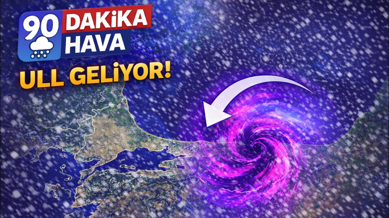 KAR GELİYOR İSTANBUL ULL SİSTEMİ ⚠️ 🌨️