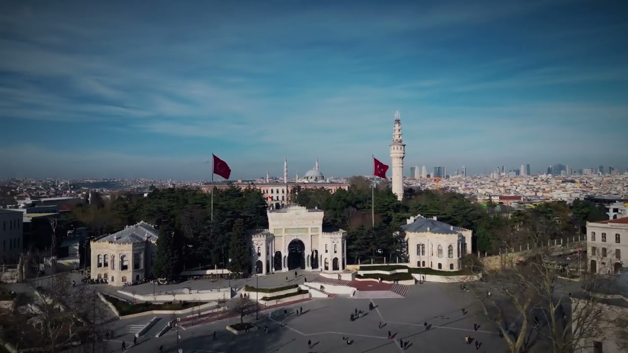 İstanbul Üniversitesi Dron Çekimi