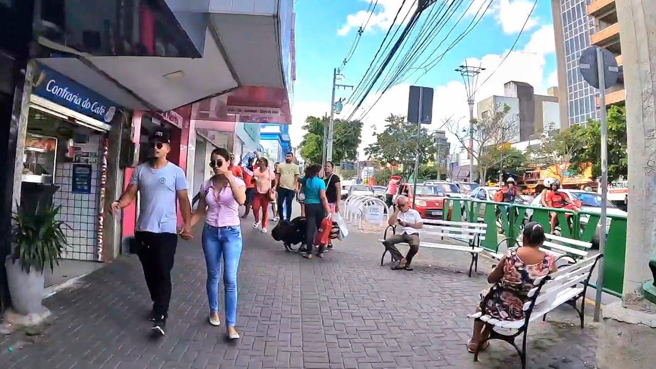 CAMINHADA NAS RUAS DE CARUARU BAIRRO MAURÍCIO DE NASAL Agreste de Pernambuco