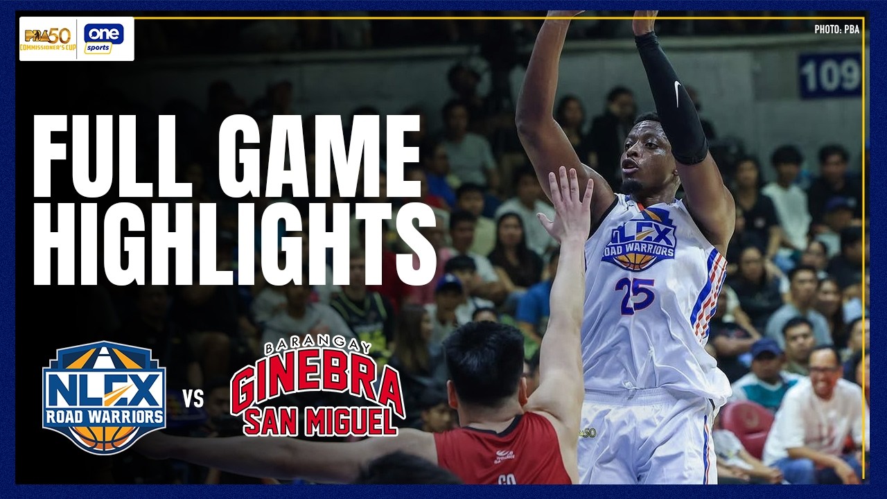 BRGY. GINEBRA vs NLEX | FULL GAME HIGHLIGHTS | PBA SEASON 50 COMMISSIONER&rsquo;S CUP