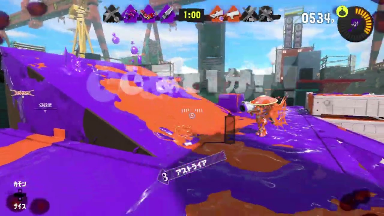 【スプラトゥーン３】ナワバリバトルで練習２月６日【作業用BGM】