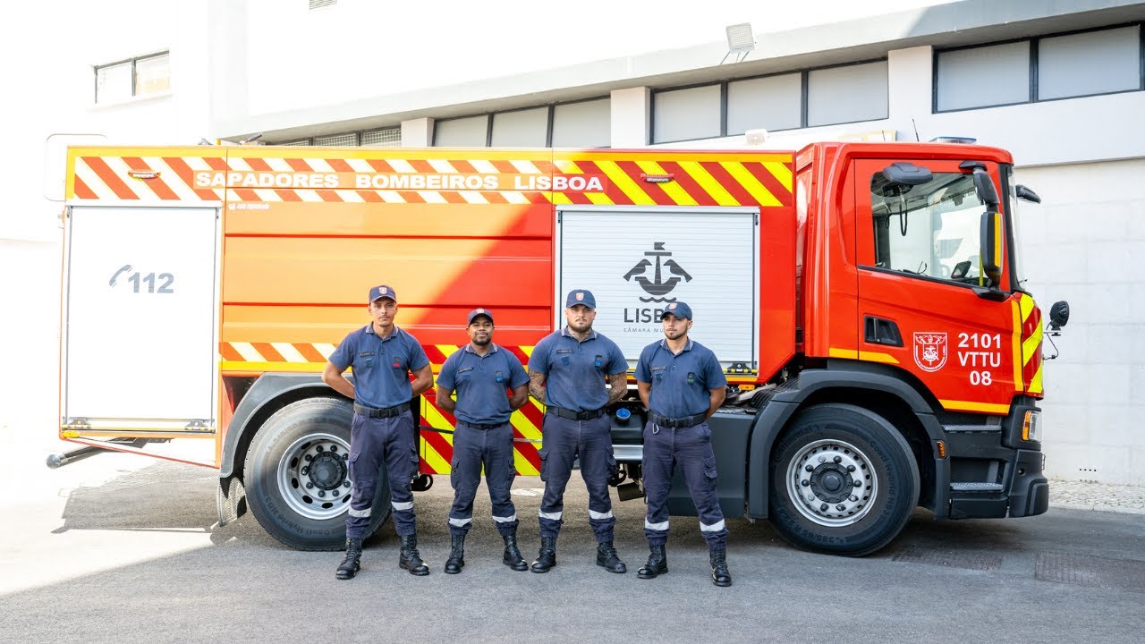 Lisboa agradece aos Sapadores Bombeiros pela missão em Arouca 🧑‍🚒