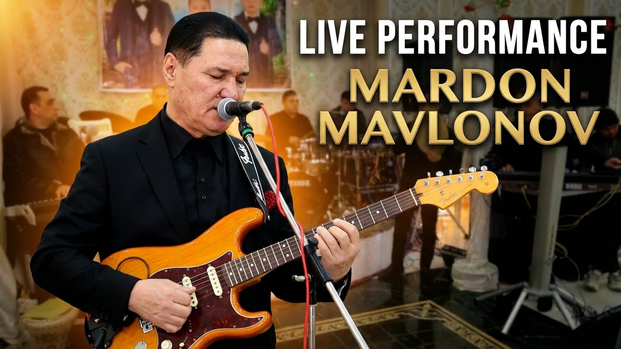 Mardon Mavlonov Qashqadaryo da to'yda sho'x qo'shiqlar bilan 2025 yil