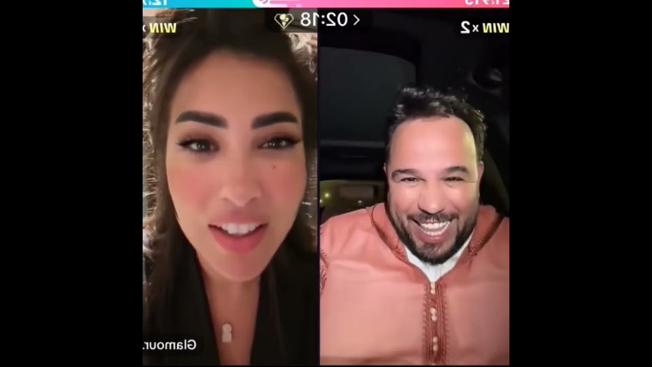 جود.قنانه كيضحك على سكينه كلامي شوهه. في اللايف