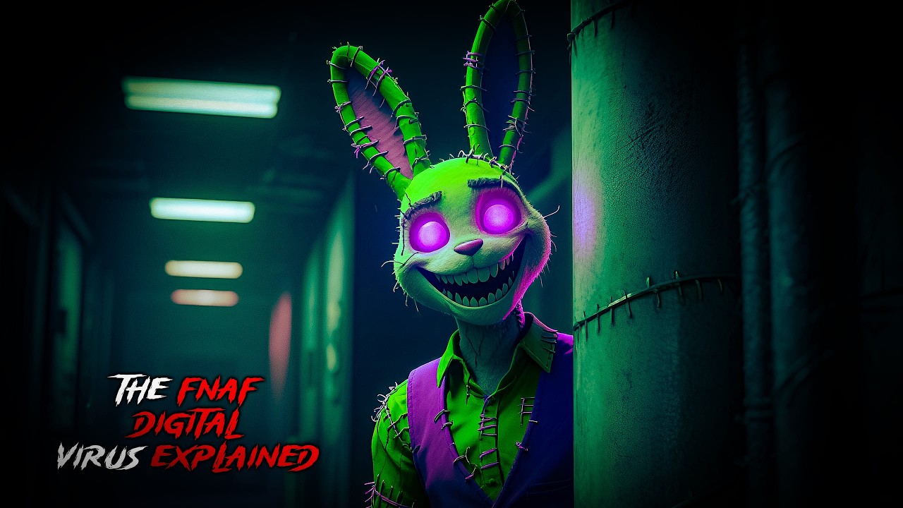Glitchtrap’s TRUE Origin EXPOSED 😱 | The FNAF Digital Virus Explained