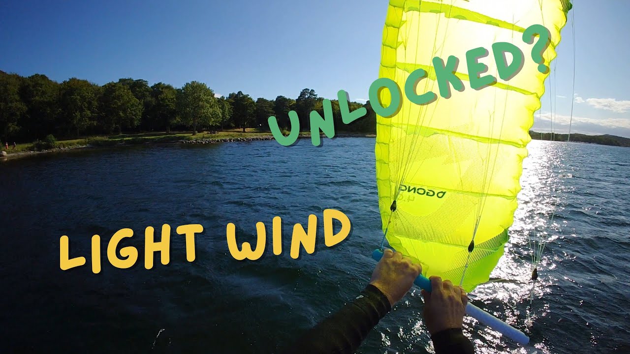 Ep 7: Parawing in light(er) winds - how hard is it? (Gong v1 Plus 4.0 / North DW1400)