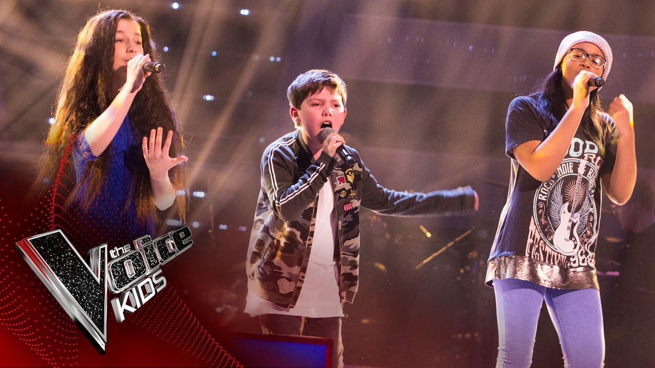 Dominyka, Zara, Jake - 'Never Forget You': Battles | The Voice Kids UK 2017