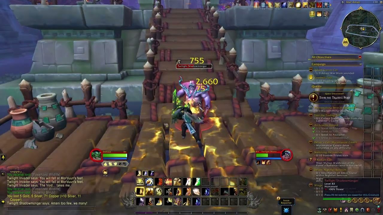 WoW Midnight Beta Main Campaign Zulaman part 1