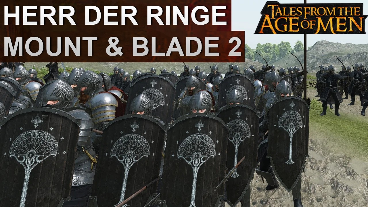 Herr der Ringe Mount & Blade 2 Mod: Tales from the Age of Men Gondor