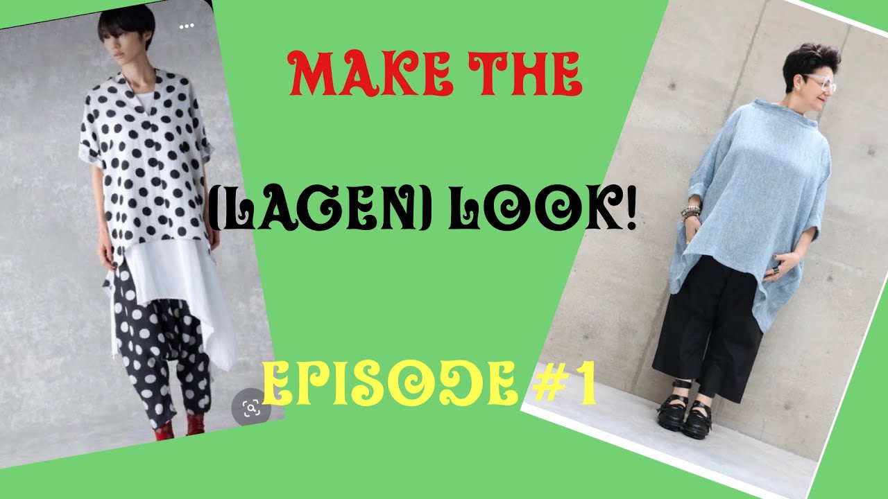 Me-made Lagenlook style inspiration.