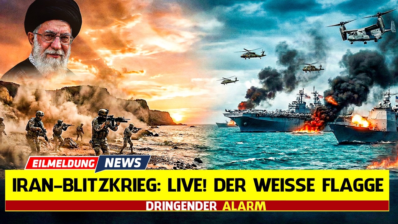 LIVE-KRIEGSSCHOCK! 300 Iran-Soldaten gegen US-Marines – dann kommen die Jets!