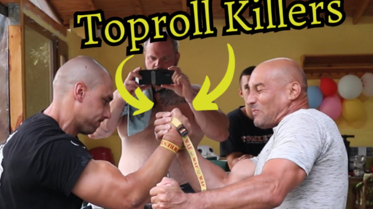 What Happens When Two Of The Best Toprollers In The World Meet? Strength Check With Master Gashevski