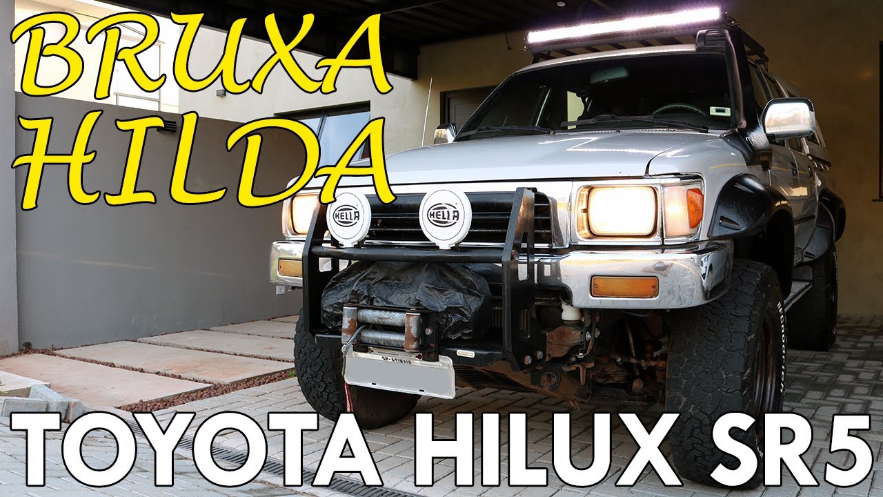 Conheça a minha Toyota Hilux SR5:  A bruxa Hilda!