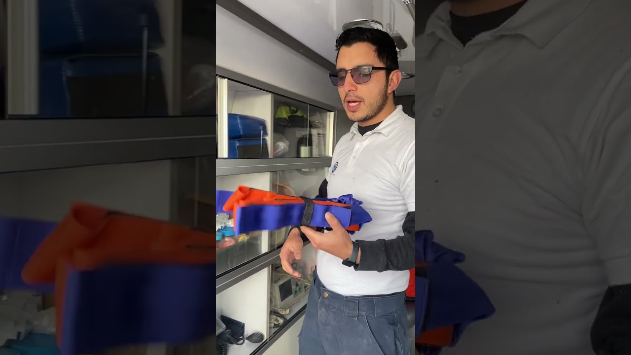 Partes de una ambulancia básica en México