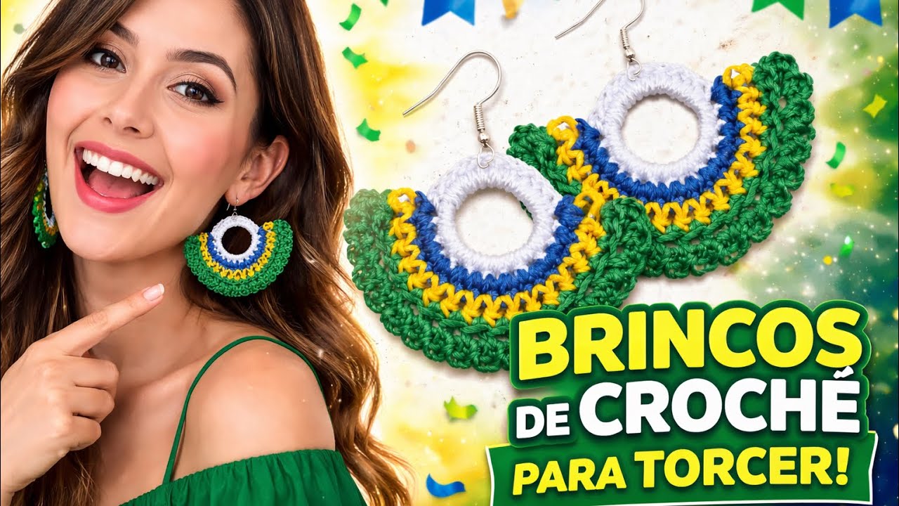 BRINCO DE CROCHE DA COPA 