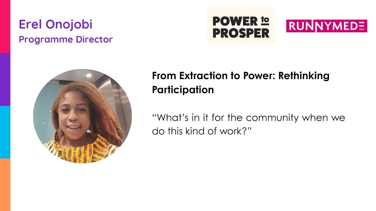 From Extraction to Power: Rethinking Participation – Erel Onojobi | Nuff Sed