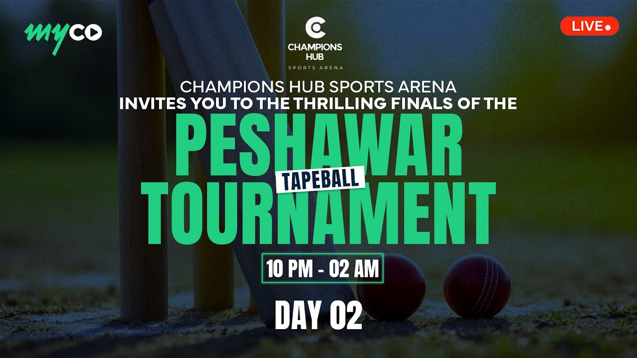 LIVE | Peshawar Tapeball Tournament | Finals | Day 02 | on myco