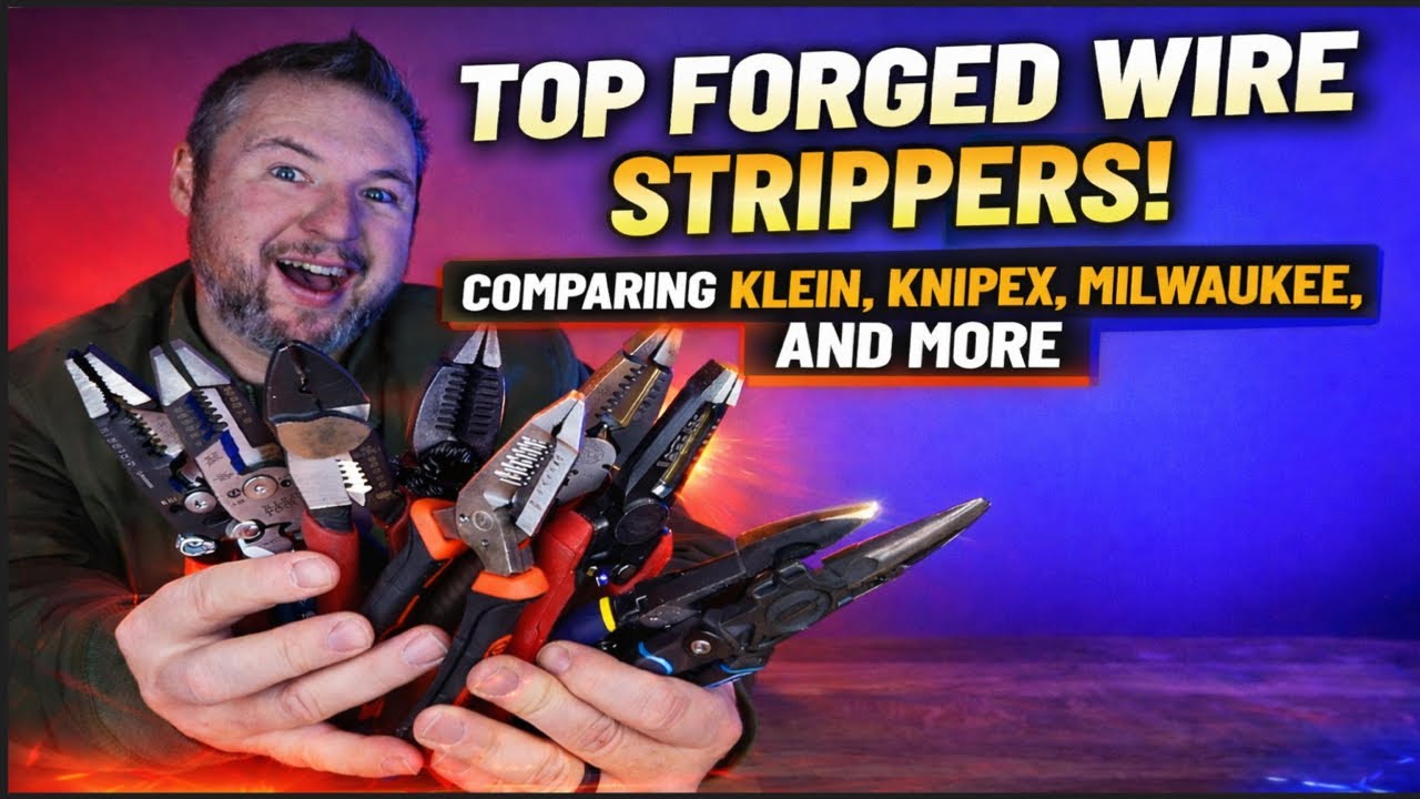 Лучшие кованые инструменты для зачистки проводов. Сравнение Klein, Knipex, Milwaukee и других про...