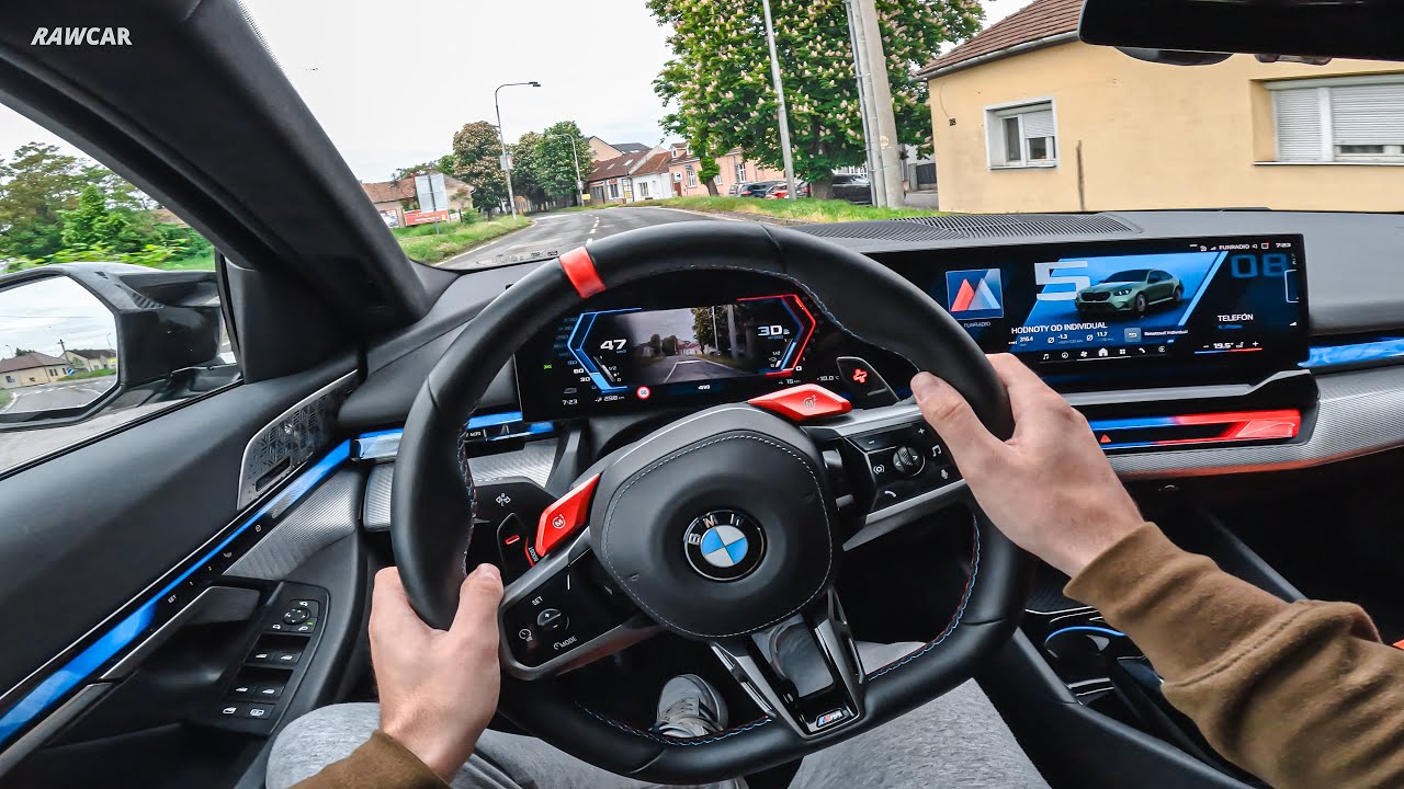 NEW 2025 BMW M5 G90 - POV Test Drive