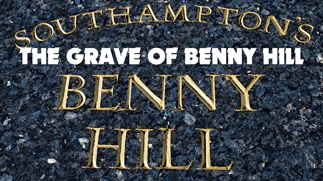 The Grave of Benny Hill in Southampton