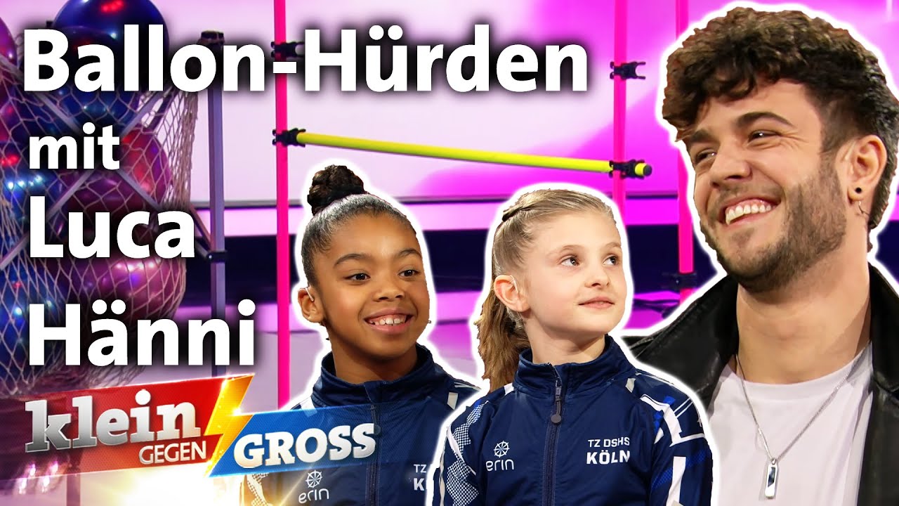 Wer hält Ballons länger in der Luft? DSDS-Star Luca Hänni & Christina Luft vs. Freundinnen